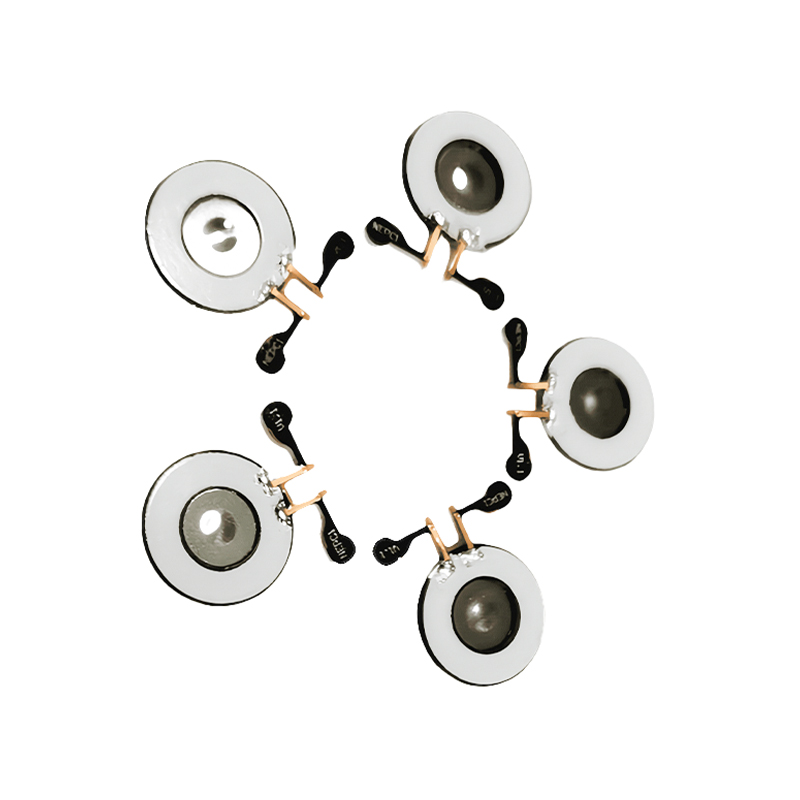 Nebulizador inalável médico de malha sem chumbo KNN16-140K, taxa de nebulização 0,30 ml/min Tamanho médio de partícula 3,5um Discos nebulizadores personalizados FPC soldáveis